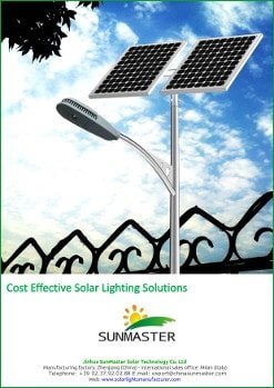 SolarStreet Solar Lighting price list