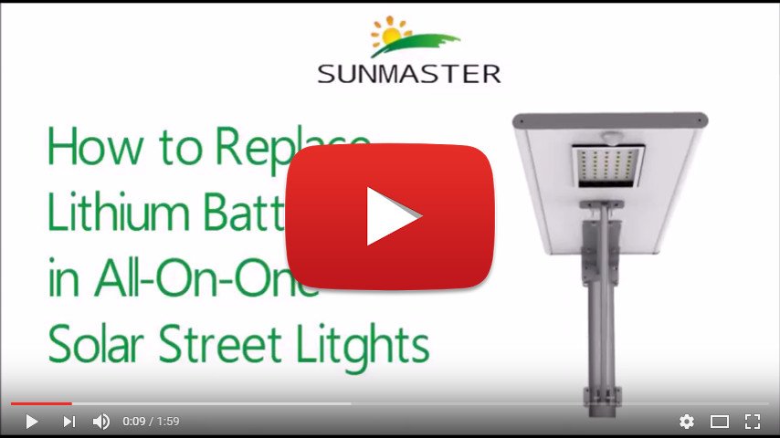How-To-Replace-a-Lithium-Battery All in one solar street light