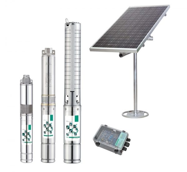 Solar-Water-Pump-600x554 Bomba de agua alimentada por energía solar